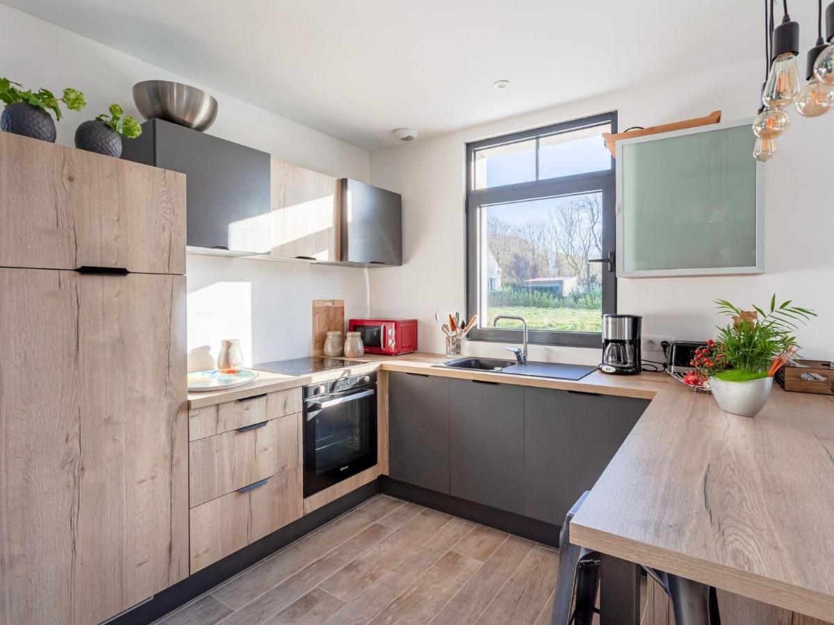 Vintage Holiday Home In Escalles With Garden Eksteriør bilde